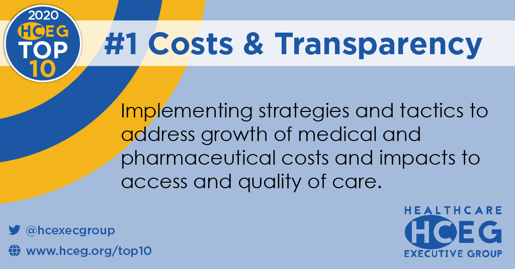 Healthcare ‘Costs & Transparency’ and ‘Consumer Experience’ Top of Mind for 2020 & Beyond