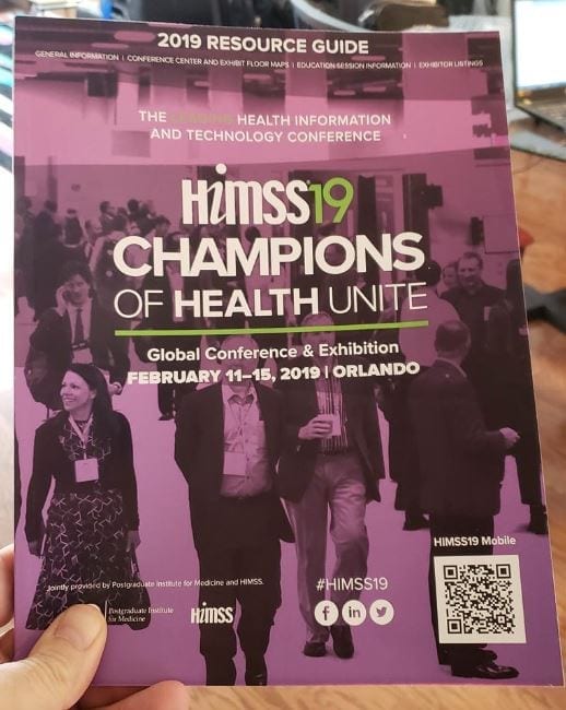 Healthcare Executive Group HCEG at HIMSS Conference. Recapping HIMSS19. Champions of Health. Digital Health. Transformation.