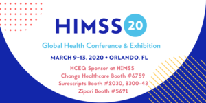 HCEG. Healthcare Executive Group. 2020 HIMSS Conference & Exhibition. HIMSS20. Digital Health