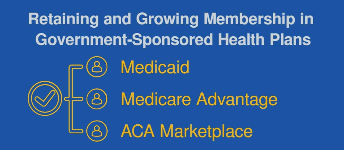 Retaining And Growing Membership In Government Sponsored Health Plans