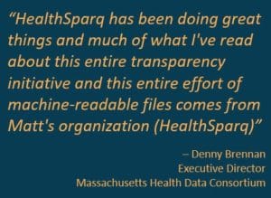 Delivering Machine-Readable Files. Price Transparency Tools. HealthSparq. CMS Transparency in Coverage
