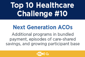 Next Generation ACOs: additional programs in bundled payment, episodes of care-shared savings, and growing participant base